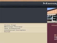Tablet Screenshot of massagetherapycenterofsandy.com